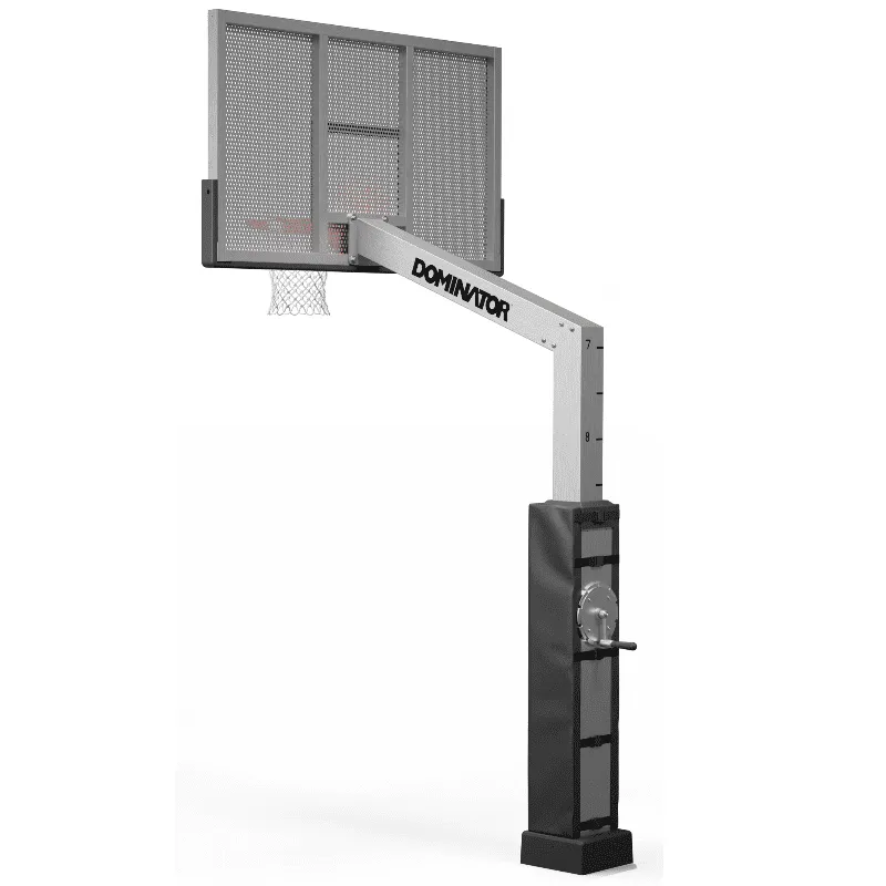 Dominator Pro 72″ Basketball Hoop – Shatterproof Aluminum Backboard